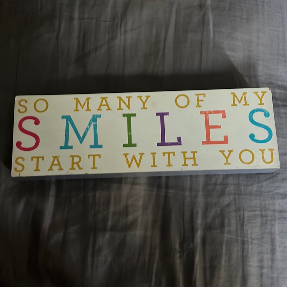 Smile sign